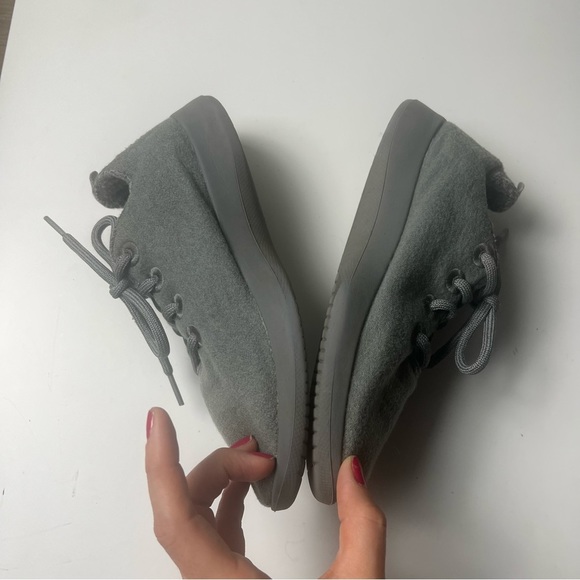 AllBirds Gray Merino Wool Shoes women SZ 7 - Picture 7 of 7